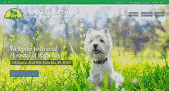 Desktop Screenshot of animalhospitalofpalmbay.com